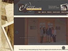 Tablet Screenshot of erdeyinsurance.com